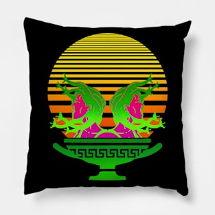 Retro Medusa Pillow