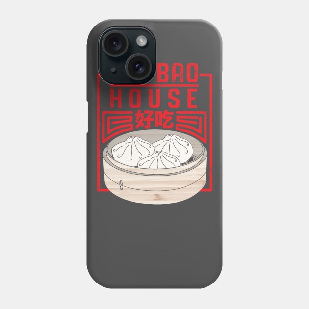 The Bao House Phone Case by Perpetual Brunch