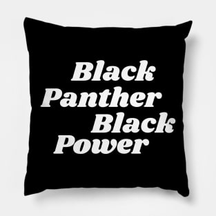 Black Panther Black Power Pillow