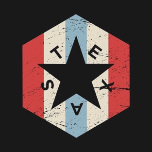 Retro 70s TEXAS Star Icon T-Shirt