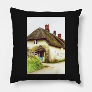 Little Thatched Cottage Pillow