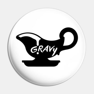 Gravy T-Shirt For Foodies Pin