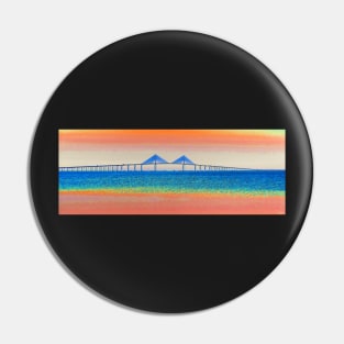 Sunshine Skyway morning Pin