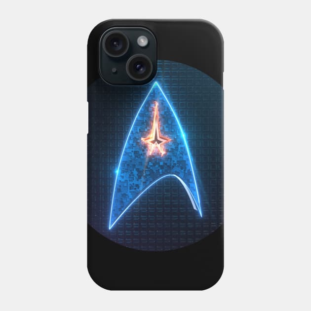 Star trek Emblem Phone Case by hiperionsungod