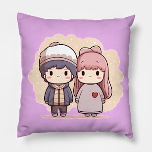 Kawaii lovers Pillow