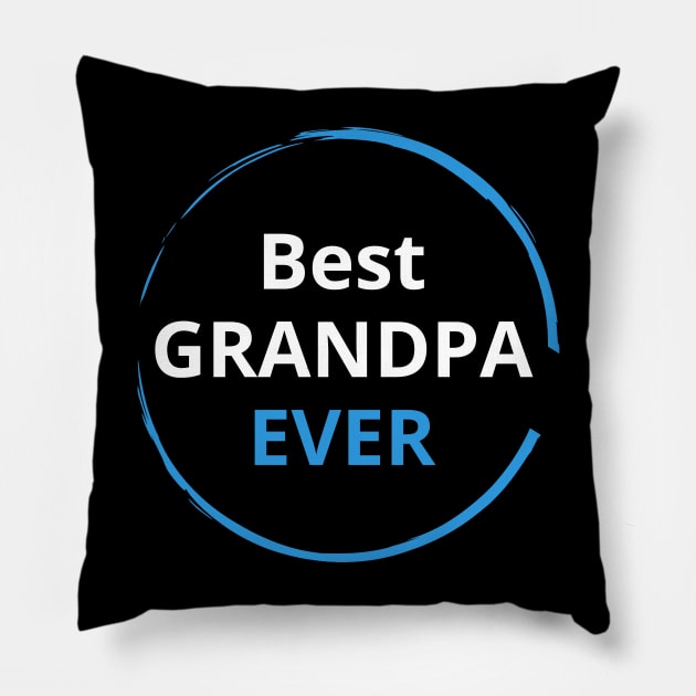 Best Grandpa Ever Pillow by PhotoSphere