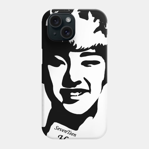 kpop, seventeen hoshi Phone Case by ivachu