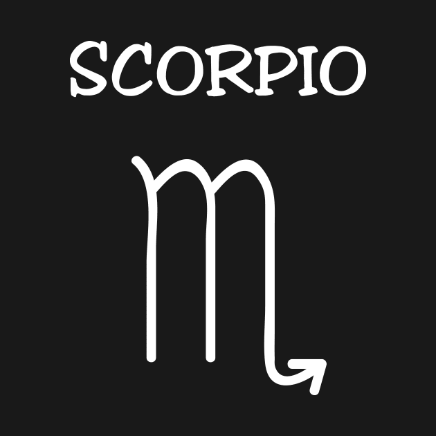 Scorpio Zodiac Sign by JevLavigne