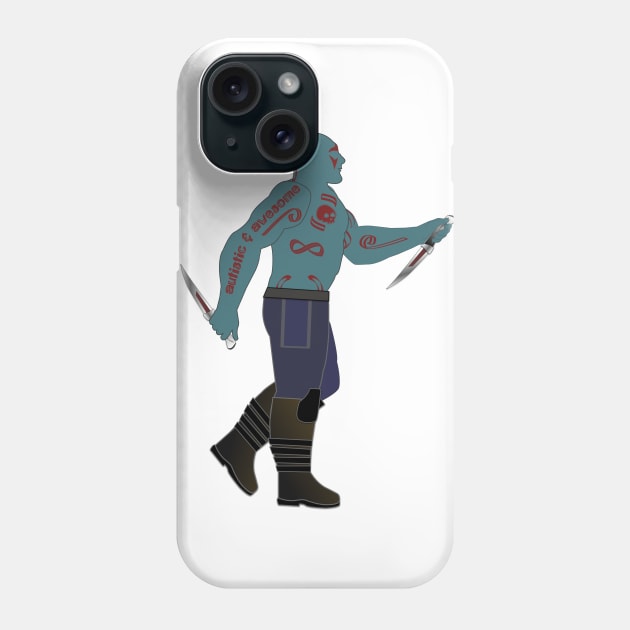 Autistic & Awesome Phone Case by RollingMort91