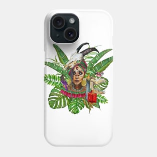 Voodoo Witch Composition Phone Case