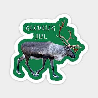 Gledelig Jul Magnet