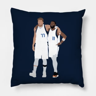 Luka Doncic & Kyrie Irving UNSTOPPABLE Duo Dallas Mavericks Pillow