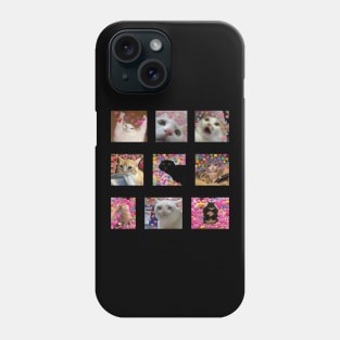 cute cat memes Phone Case