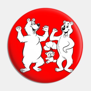 Happy bears Pin