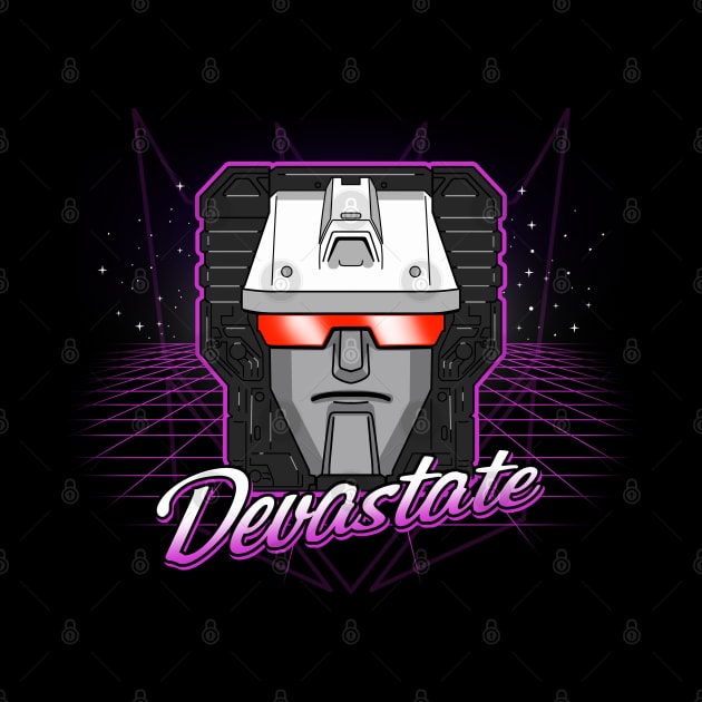 Devastate 80's Villain Robot G1 Cartoon Meme by BoggsNicolas