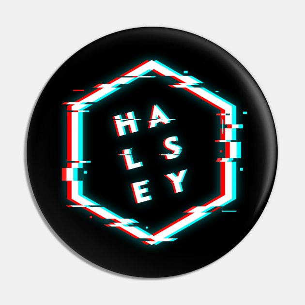 HALSEY POLYGON GLITCH Pin by BELLASOUND