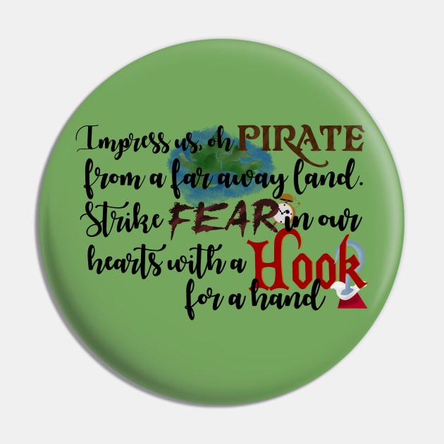 Pirate Incantation Pin by meggbugs