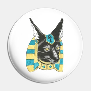 Anubis, god of the dead and hell Pin