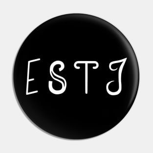 ESTJ Pin