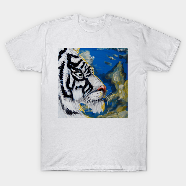 white tiger - White Tiger - T-Shirt