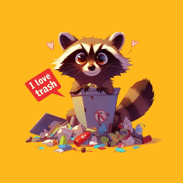 i love trash by StevenBag