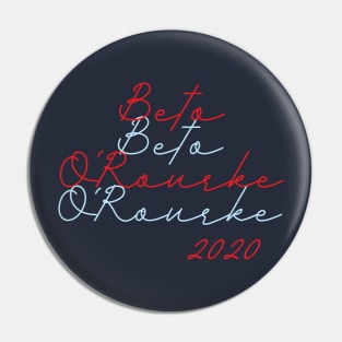 Beto O'Rourke for President 2020. Pin