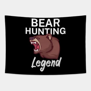 Bear hunting legend Tapestry