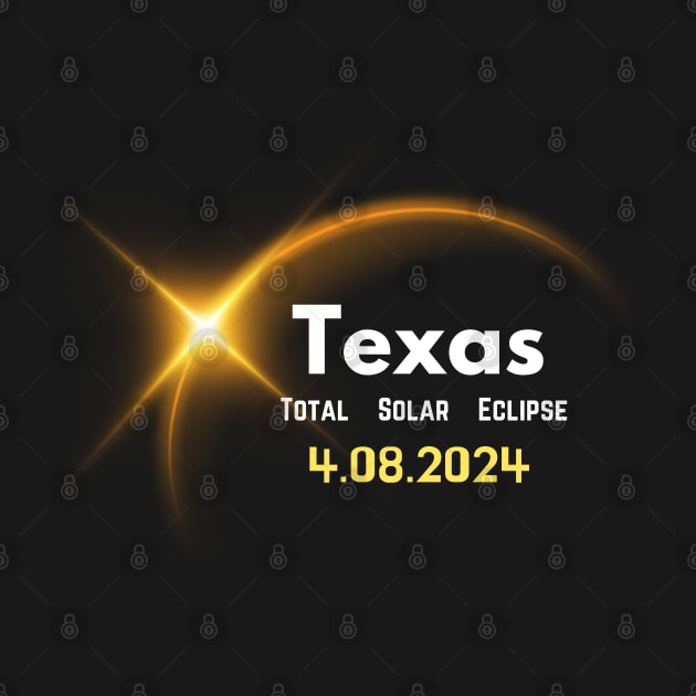 2024 Solar Eclipse Texas USA Totality by Peter smith