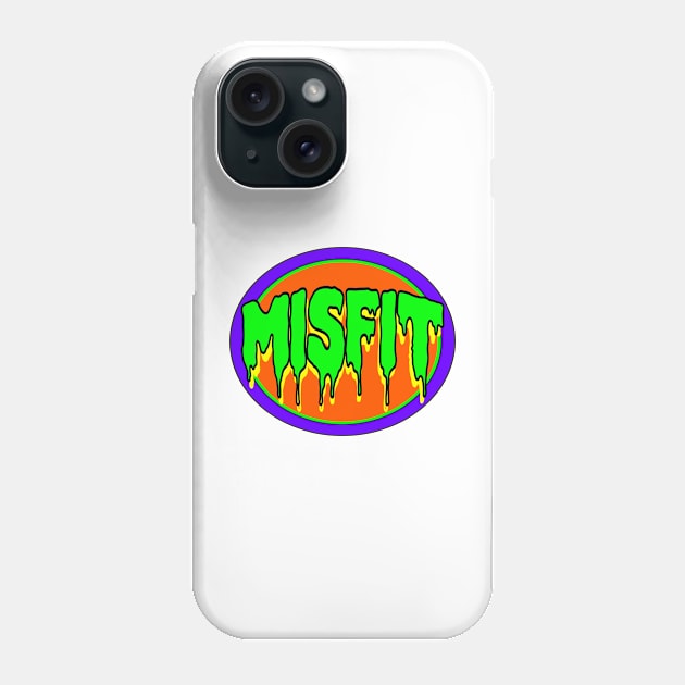 Misfit Phone Case by Retro-Matic