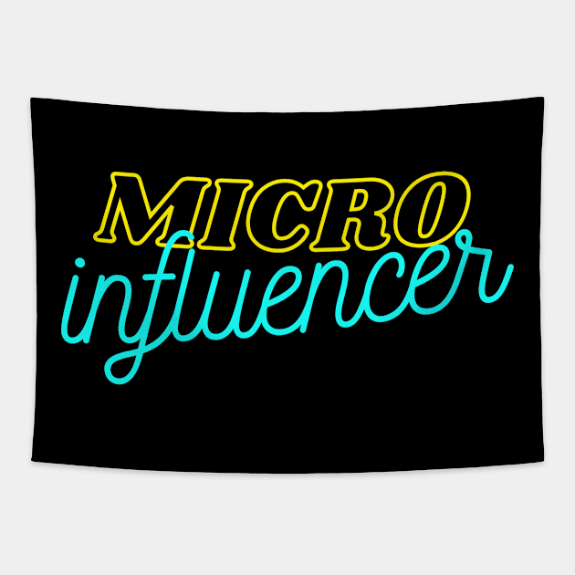 Micro influencer Tapestry by Tecnofa