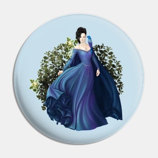 Enchanting Blue Princess Pin