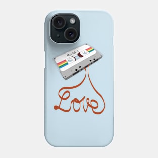 Love Song Casette Phone Case