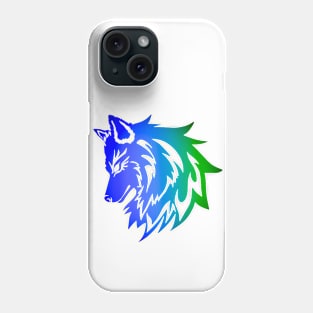 Gradient Wolf Phone Case