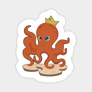 Octopus King Crown Magnet