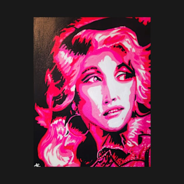 Dolly Parton Pop Art by CandicecCosens