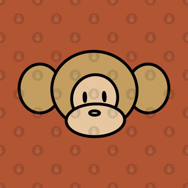 Random Doodles - Monkey by Random Doodles Store