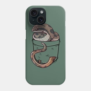 Pocket Cute False Water Cobra Phone Case