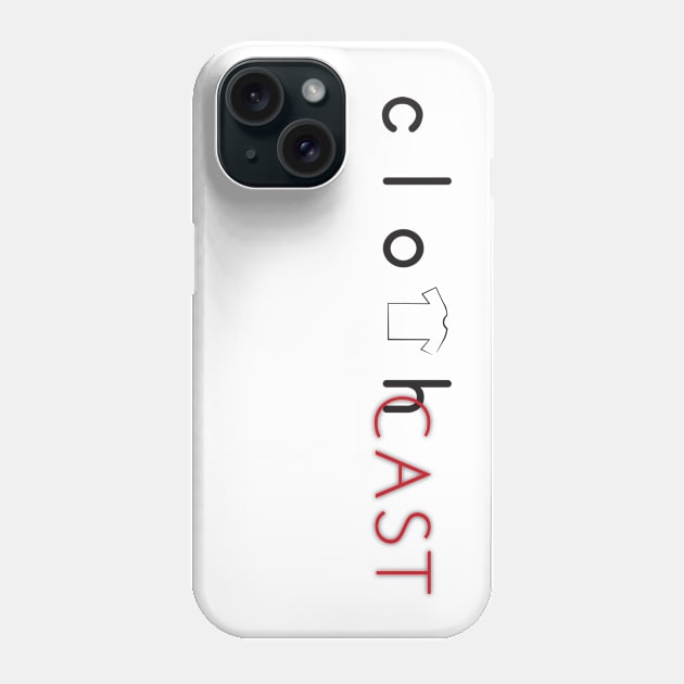 clothCAST Logo Phone Case by clothCAST