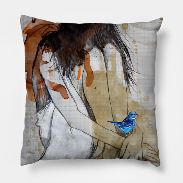 Place Pillow by Loui Jover 