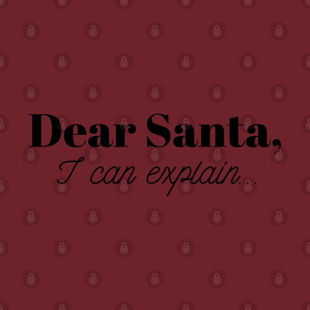 Dear Santa by S-L-M-N