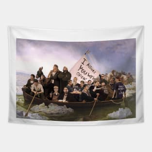 Battle of Red Bank New Jersey Tapestry