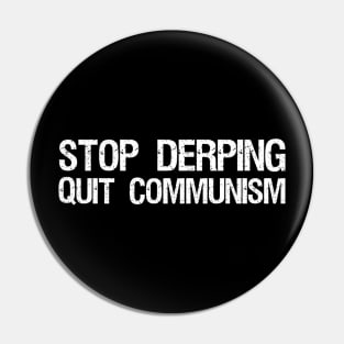 Anti Communism Motivational & Inspiring Self Improvement Pin