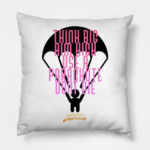 Genesis Streetwear - Parachute Pillow by retromegahero