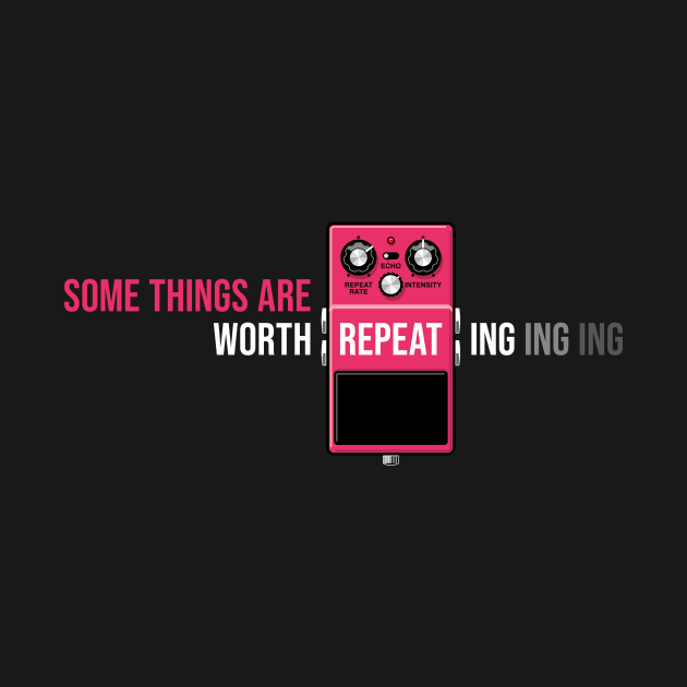 Some things are worth repeating (pink) by Muso-Art