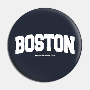 BOSTON Massachusetts V.4 Pin