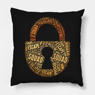 Escape Room Squad Puzzle Game Escaping Crew Team product Pillow