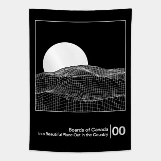 In a Beautiful Place Out in the Country - BOC / Minimal Style Graphic Artwork Tapestry