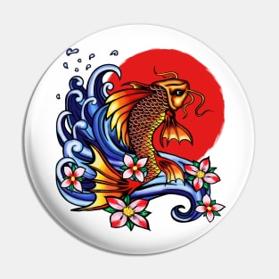 Koi Fish Pin