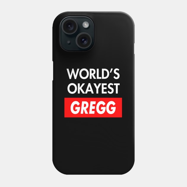 Gregg Phone Case by Ban Guns Not Books- Typography fullcolor