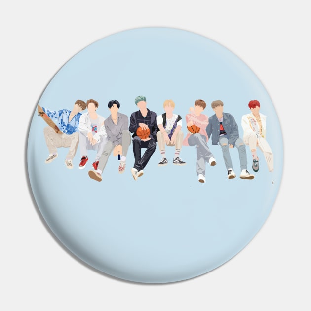 ATEEZ Wave Pin by cahacc